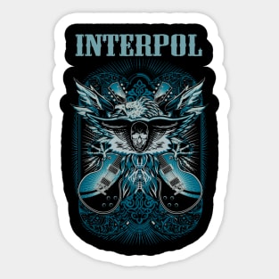 INTERPOL BAND Sticker